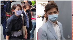 ▲高虹安前男友李忠庭此次以證人身分，針對涉貪案出庭作證。（圖／記者楊佩琪攝，翻攝畫面）