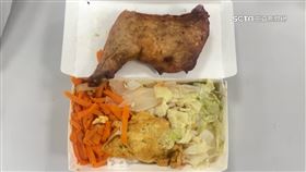 小港炸雞店斜槓賣便當　59元雞腿+三配菜。圖為雞腿便當。（圖／資料照）