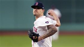 ▲紅襪先發投手霍克（Tanner Houck）94球完投完封對手拿下勝投。（圖／美聯社／達志影像）