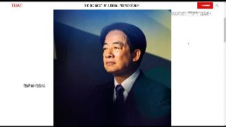 獲時代百大人物　賴清德：續捍衛台灣民主