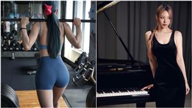 正妹穿熱褲騎車「炸出白皙屁股蛋」！身分曝光…竟是氣質鋼琴女神（圖／翻攝自李元玲臉書）