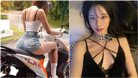 正妹穿熱褲騎車「炸出白皙屁股蛋」！身分曝光…竟是氣質鋼琴女神（圖／翻攝自李元玲臉書）