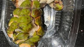 原PO在士林夜市購買釋迦，試吃跟實際購買的味道不同。（圖／翻攝自小紅書）