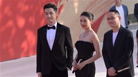 ▲胡歌，高圓圓。（圖／翻攝自微博）