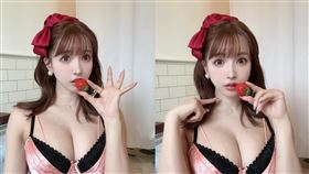 三上悠亞大秀性感。（圖／翻攝IG）