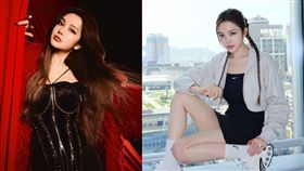 周揚青參加《浪姐5》唱自創Rap。（圖／翻攝自周揚青微博）