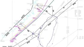 中國民航局19日宣布，啟用M503航路W122、W123銜接線由西向東運行。（圖／翻攝自交通部民用航空局）
https://www.caa.gov.tw/NewsPublish-Content.aspx?a=381&nid=2283&lang=1