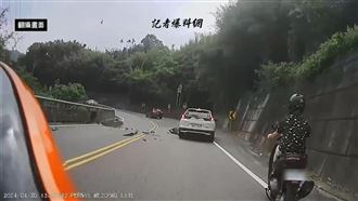 中輟生台七乙跑山撞車慘死　車禍影像曝光
