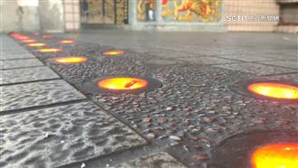 殯葬習俗過火昔燒稻草　現改良LED燈代替