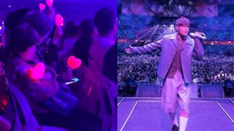 周杰倫杭州開唱　VIP大媽熟睡畫面網傻眼