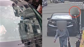 違規停車糾紛釀尋仇 士林警火速到場逮3嫌。（圖／翻攝畫面）