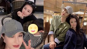 麻衣兒子、利菁。（圖／翻攝自臉書）