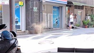 新北人孔蓋詭異漂浮　網憂心：氣爆前兆？