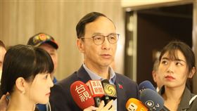 朱立倫出席中華民國公教軍警消聯合總會第四屆第一次會員大會暨新任總會長交接典禮。（圖／國民黨提供）