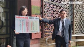 ▲律師林文鵬再赴北檢對張國華、柯麗卿提告涉嫌違反證交法內線交易罪。（圖／記者楊佩琪攝）