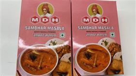 印度4咖哩調味料驗出致癌物。（圖／食藥署提供）