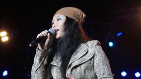 許美靜演唱會。（圖／翻攝自微博）