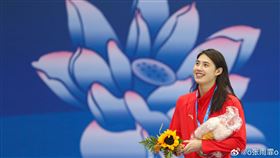 張雨霏於2021年藥檢呈陽性。（圖／翻攝自張雨霏微博）