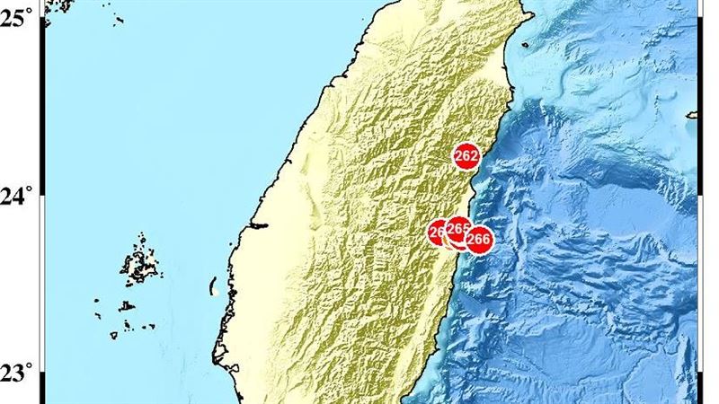 花蓮今凌晨連兩起「規模6以上」強震