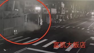 花蓮2大樓2:26震倒　傾倒瞬間畫面曝