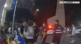 情侶爭吵路人勸架反遭殃：不要對女生粗魯（圖／翻攝畫面）