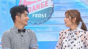 郭彥均（左）發下豪語表示莎莎結婚將包50萬大紅包（圖／八大提供）