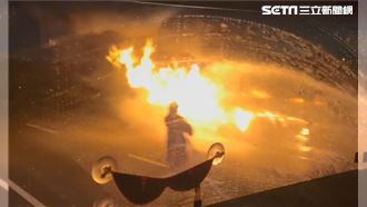 國1嚴重車禍5車追撞2死　火燒車畫面曝