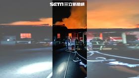 彰化埤頭鄉一處三合院發生火警，99歲婦人來不及逃生，葬身火窟。（圖／翻攝畫面）