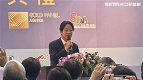 副總統賴清德今（24）日於智慧顯示展（2024 Touch Taiwan）開幕致詞。（圖／記者王翊綺攝影）