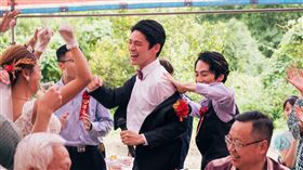 林柏宏在《莎莉》歡喜成家。（圖／伯樂影業股份有限公司提供）