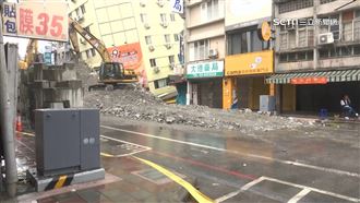 富凱大飯店將拆　大鋼牙進駐加長吊臂待命