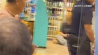 英籍男模竊超商零食　遭顧客抓包爆衝突