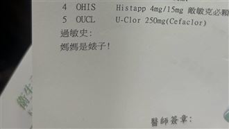 兒子藥單遭備註「媽媽是婊子」兇手抓到了