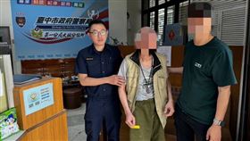77歲翁獨自搭火車南下找兒子迷路。（圖／台中第一警分局）