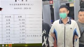 慈濟護理師偷拍薪資條。（圖／翻攝自PTT）