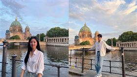 （圖／翻攝金秀賢、金智媛ig）