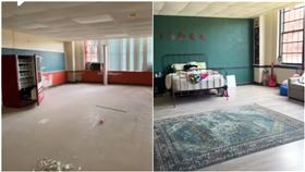 「我爸把學校買下來！」女兒搬進教室…超寬敞房間曝光　翻攝自tiktok/@sarahmcollis