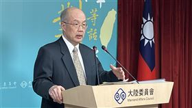 陸委會副主委詹志宏25日主持例行記者會大陸委員會（陸委會）25日舉行例行記者會，由副主委兼發言人詹志宏主持。中央社記者李雅雯攝  113年4月25日