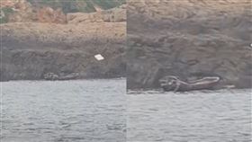 有漁民目擊一艘疑似中國的漁船停靠在軍事管制區高登島，影片火速被網友轉貼到臉書、YouTube。（圖／翻攝自YouTube）