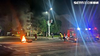 高雄男借友賓士拿不回　找車重機還被撞爛