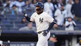 ▲崔維尼歐（Jose Trevino）開轟打回洋基唯一得分。（圖／美聯社／達志影像）