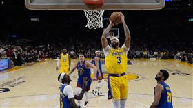 ▲戴維斯（Anthony Davis）上半場攻下全場最高16分。（圖／美聯社／達志影像）