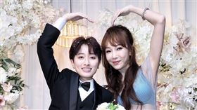 鄭靚歆與胡文英母女（圖／記者鄭孟晃攝）