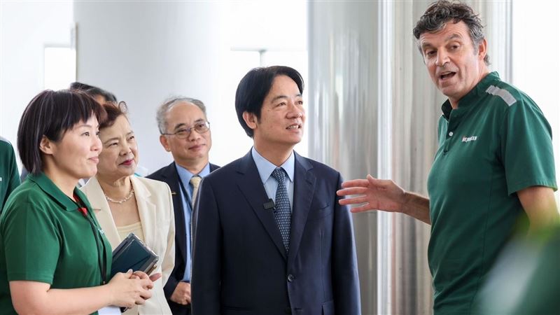 開箱海尼根屏東廠　賴清德體驗星級釀酒師