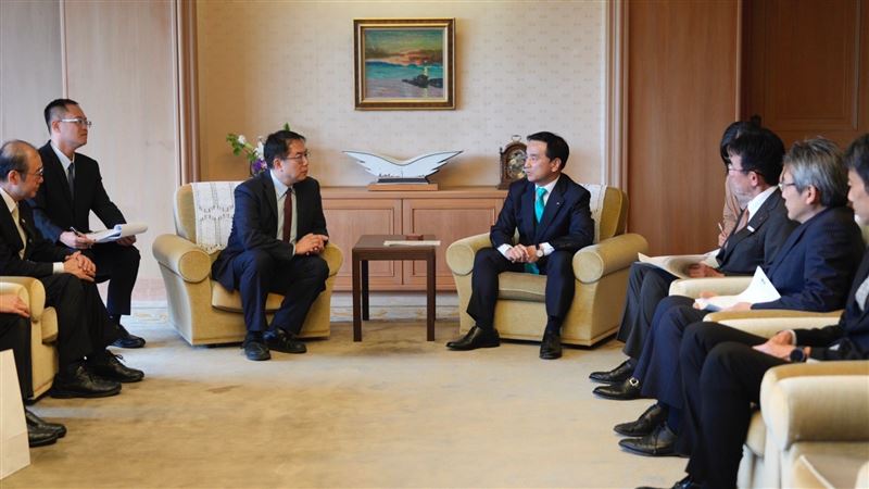 締盟回訪！黃偉哲拜會山口縣知事及議長