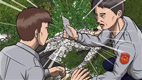 ▲警方相驗時，死者的內衣意外掉出1張紙條，成為確認身分的關鍵。