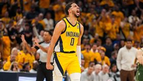 印第安納溜馬哈利伯頓（Tyrese Haliburton）。（圖／翻攝自溜馬隊官方X）