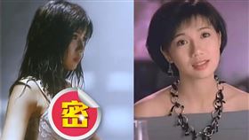  關秀媚演出《賊王》一幕穿內衣被潑水逼供畫面令人印象深刻。（組合圖／翻攝自微博）