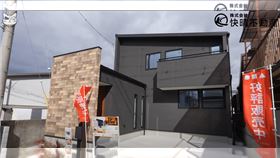 日本大阪市郊新建2層樓透天厝，售價2490萬日圓。（圖／翻攝Youtube MinatoTV）