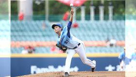 ▲富邦悍將先發投手陳仕朋差點9局完投完封。（圖／富邦悍將提供）